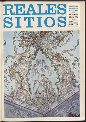 Cubierta. Reales Sitios. vol. 2, no 3, 1965