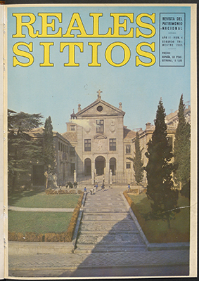 Cubierta. Reales Sitios. vol. 2, no 4, 1965