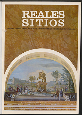 Cubierta. Reales Sitios. vol. 7, no 23, 1970