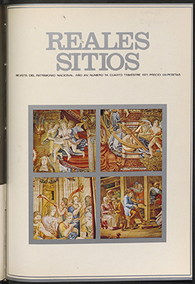 Cubierta. Reales Sitios. vol.14, no 54, 1977