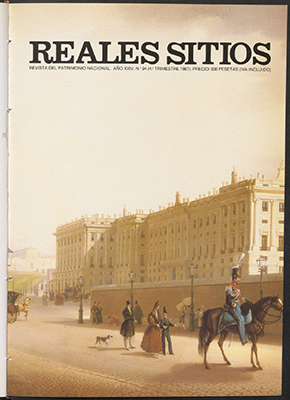 Cubierta. Reales Sitios. vol. 24, no 94, 1987